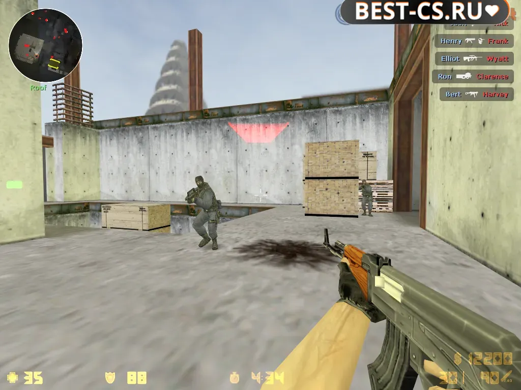 Скриншот 1 CS 1.6 для игроков из Азербайджана