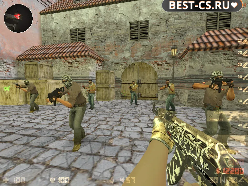 Скриншот 2 CS 1.6 BloodHound Gloves | Bronzed