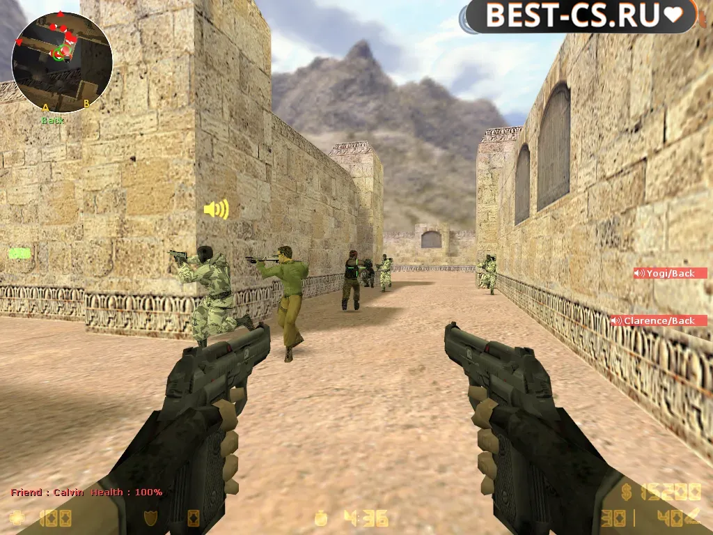 Скриншот 1 CS 1.6 для игроков из Латвии