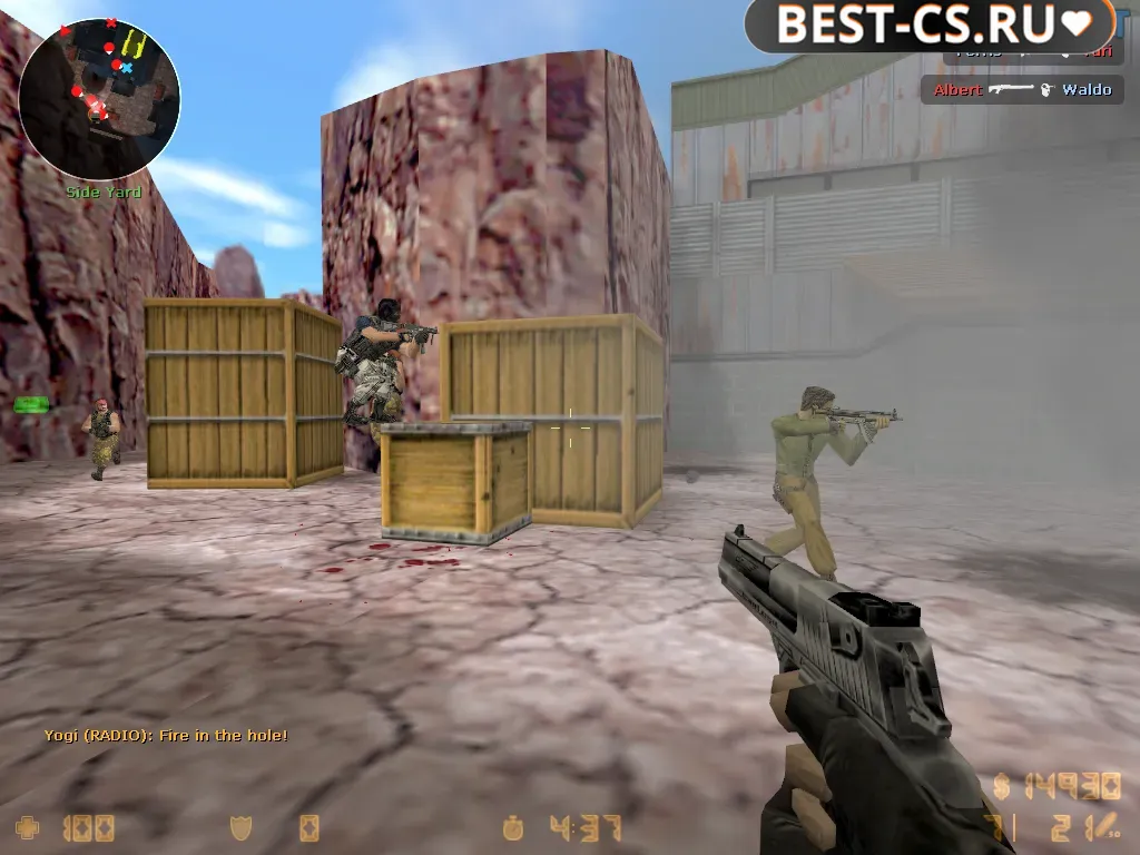 Скриншот 3 CS 1.6 для игроков из Португалии
