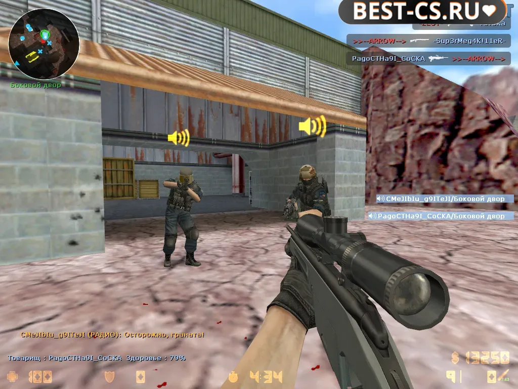 Скриншот 4 CS 1.6 Real Strike