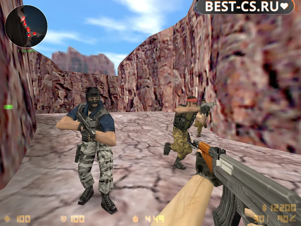 Скриншот 1 CS 1.6 для игроков из Румынии