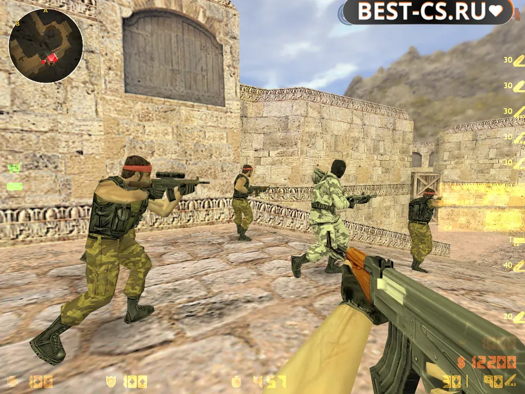 Скриншот 2 CS 1.6 для игроков из Узбекистана