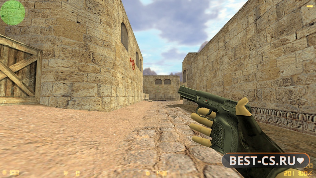 Скриншот 9 CS 1.6 с осмотром оружия