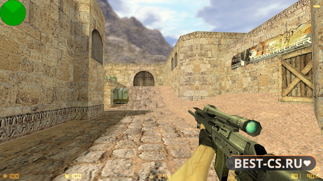 Скриншот 14 CS 1.6 с вытянутыми руками