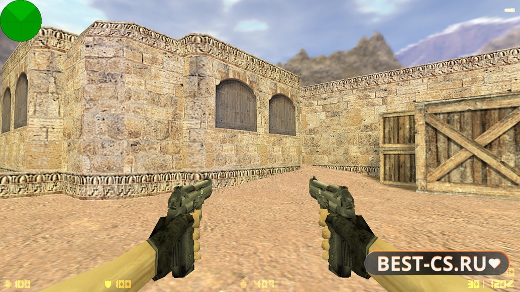 Скриншот 19 CS 1.6 с вытянутыми руками