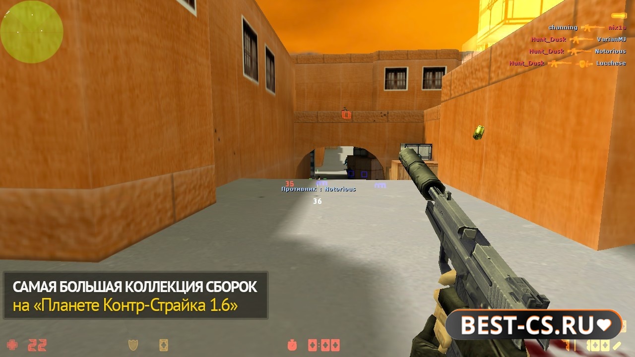Скриншот 1 CS 1.6 с чит-патчером