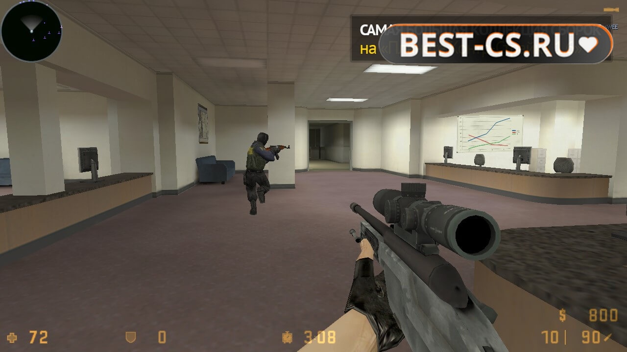 Скриншот 64 CS GO 1.6 Classic без скинов