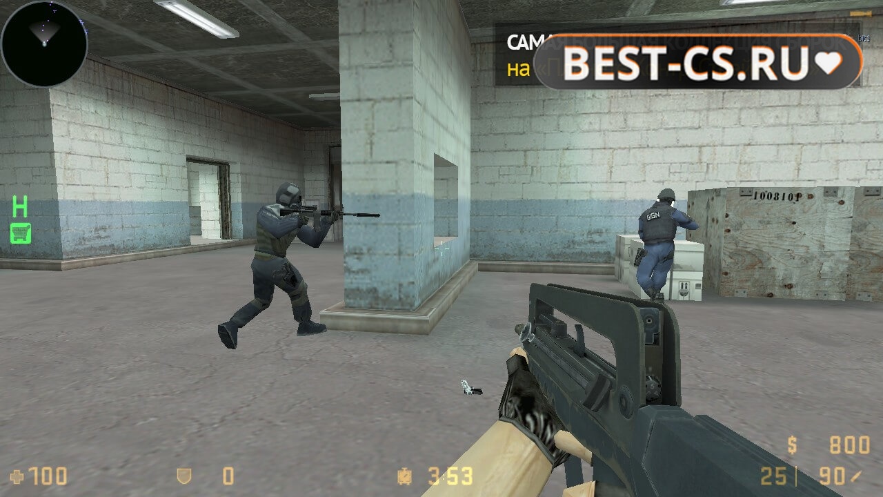 Скриншот 33 CS GO 1.6 Classic без скинов