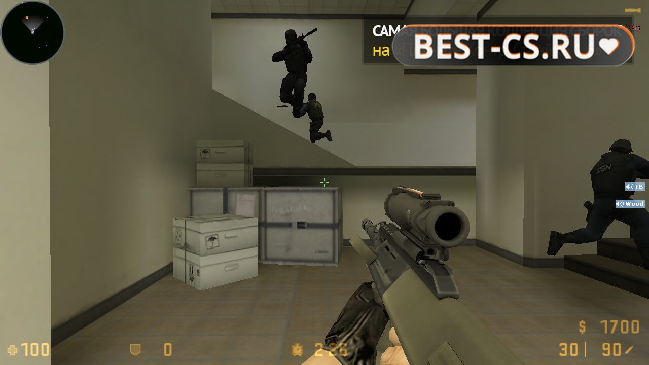 Скриншот 54 CS GO 1.6 Classic без скинов