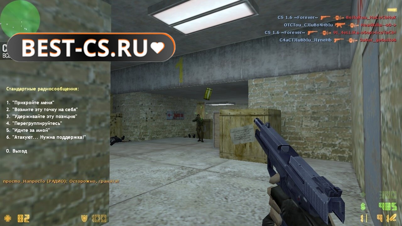 Скриншот 37 Counter-Strike 1.6 скачать на ПК