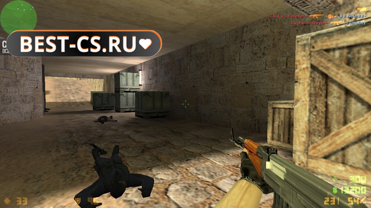 Скриншот 28 CS 1.6 торрент (Counter-Strike 1.6)