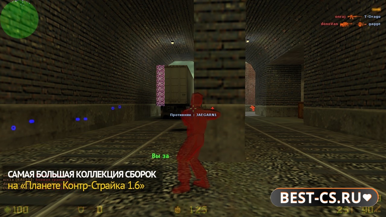 Скриншот 3 CS 1.6 с рабочими читами