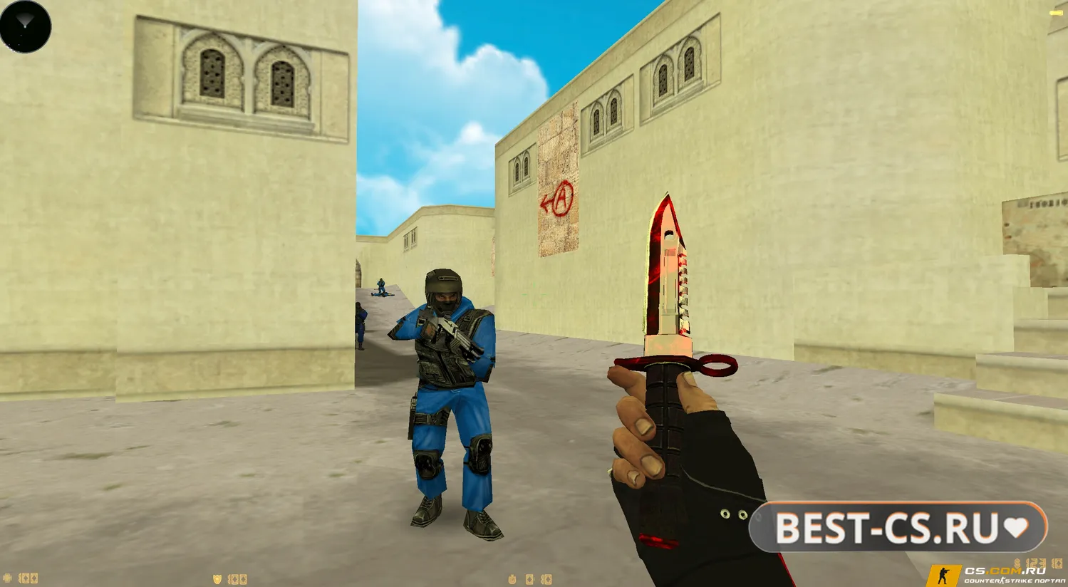 Скриншот 8 CS 1.6 (КС 1.6) красная версия