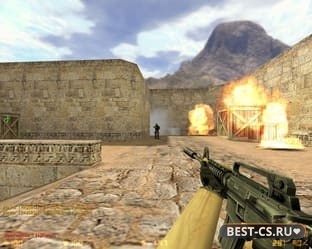 Скриншот 5 Counter-Strike 1.6 со встроенными ботами