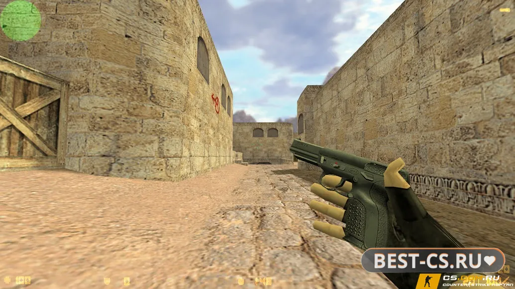 Скриншот 9 CS 1.6 (КС 1.6) с классическим оружием и анимацией осмотра