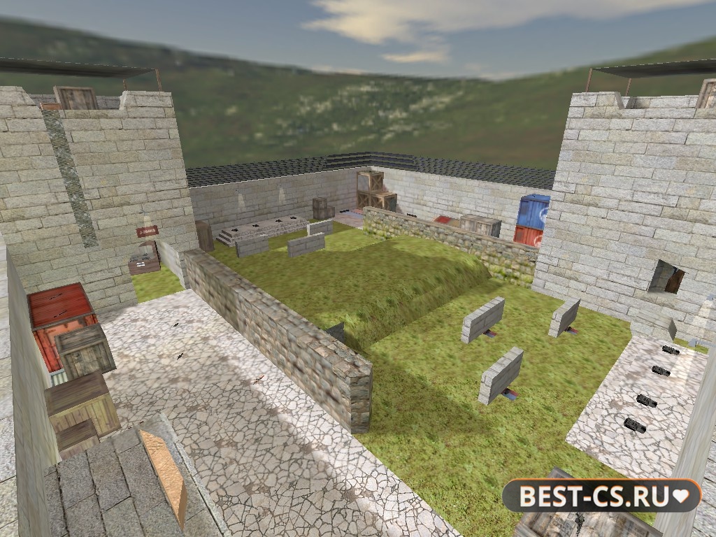 Карта dm_2fortress