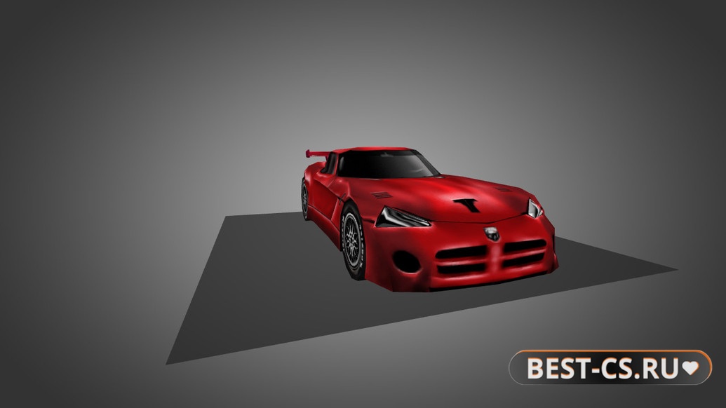 Модель «Dodge Viper (Красный)»