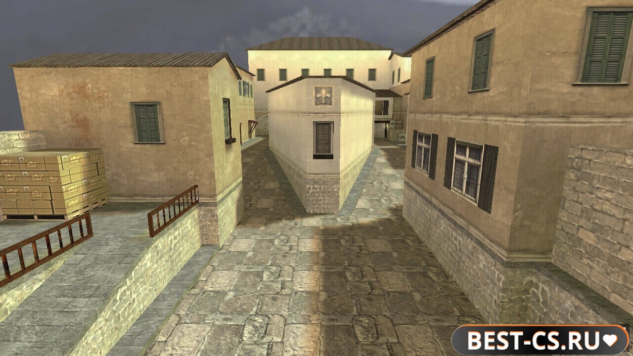 HD текстуры cs_italy (Стиль CS:GO)