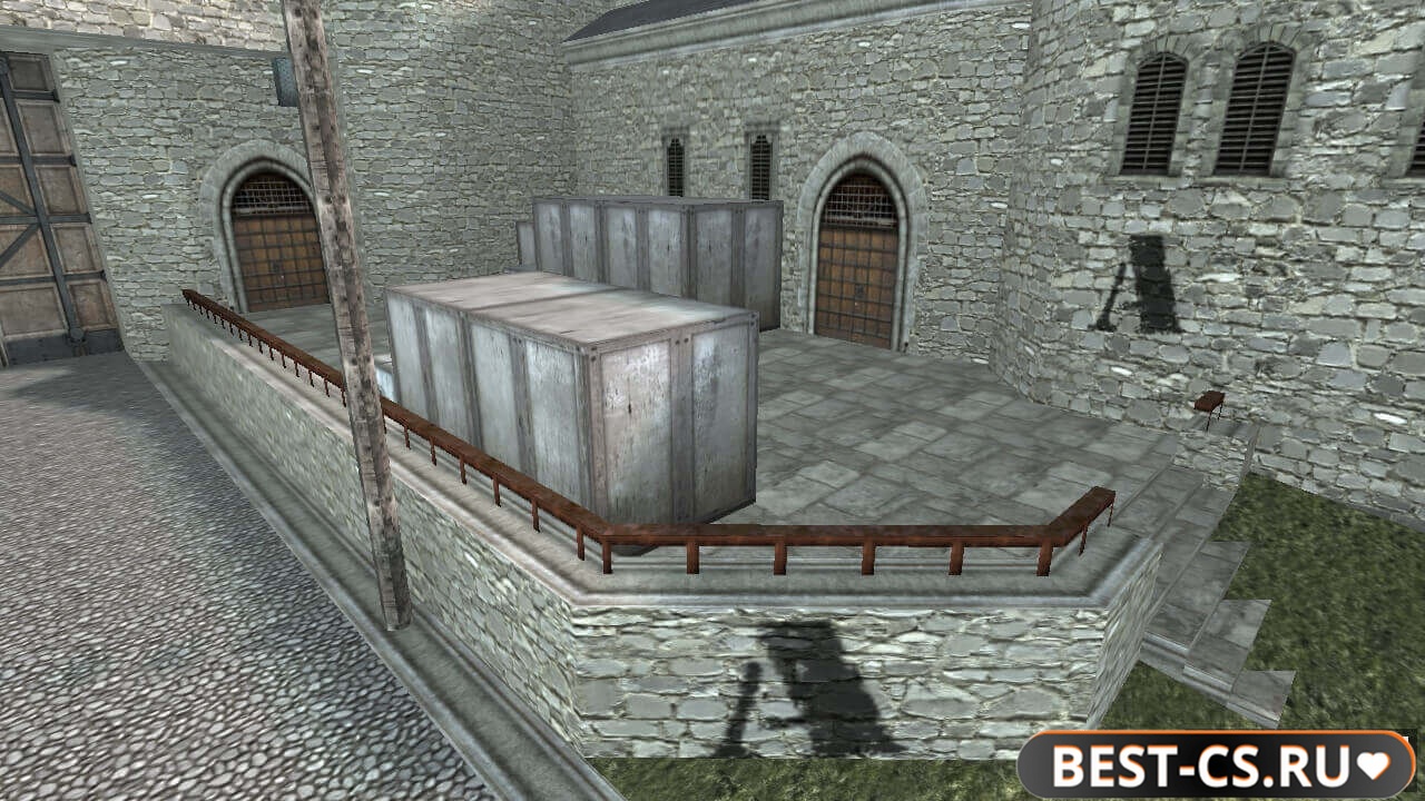 HD текстуры de_cbble (Стиль CS:GO)