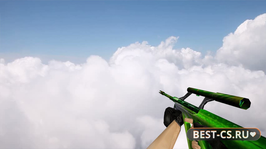 Модель «Default AUG Green light»