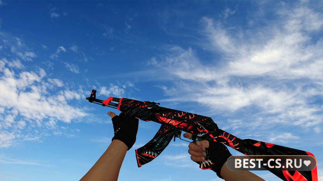 Оружие из CS:GO с анимацией осмотра