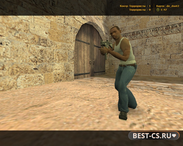 Скриншот 1 Counter-Strike 1.6 GTA Edition